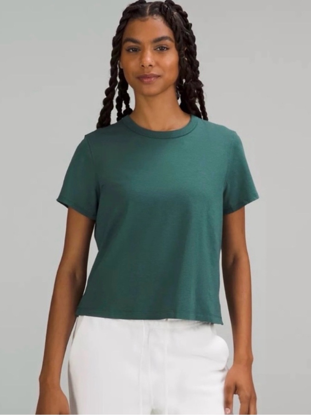 Lululemon Teal Tee 6/8